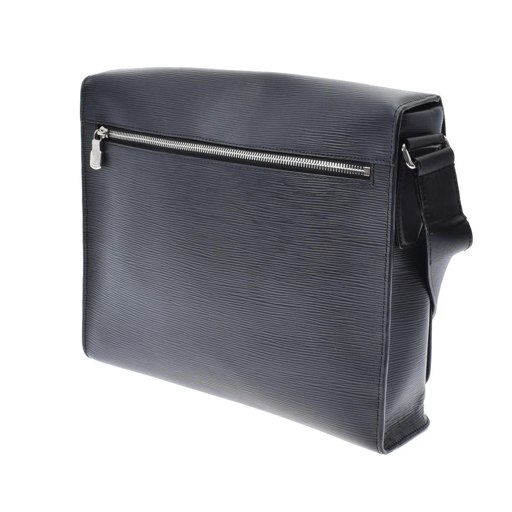 Louis Vuitton Epi Harrington Bag Leather Messenger Black